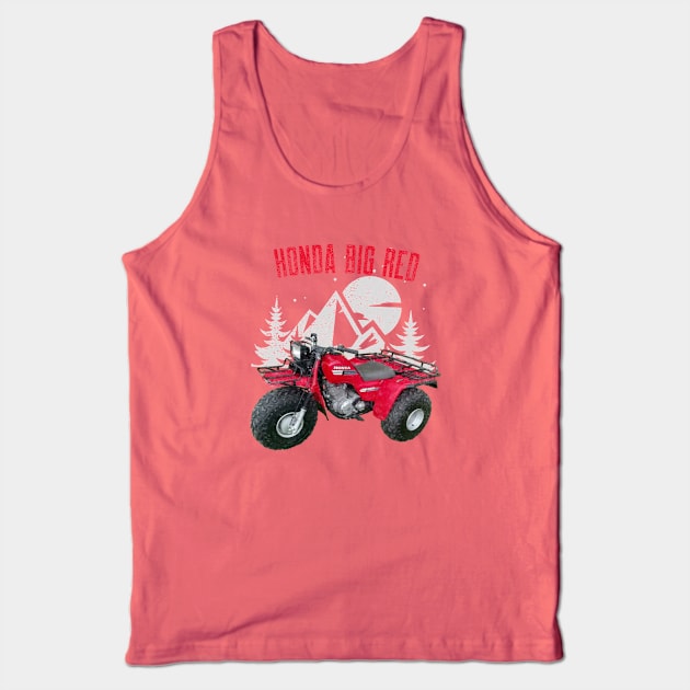 BIG RED 3 WHEELER Tank Top by Cult Classics